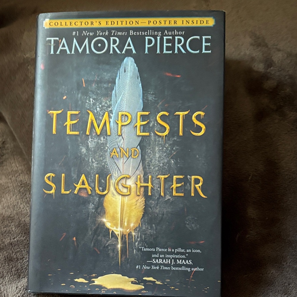 Collector's Edition Hardcover of Tempests and Slaughter - Picture 2 of 3